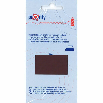 Pronty Reparatiedoek Snelfix opstrijkbaar- 038 - bruin