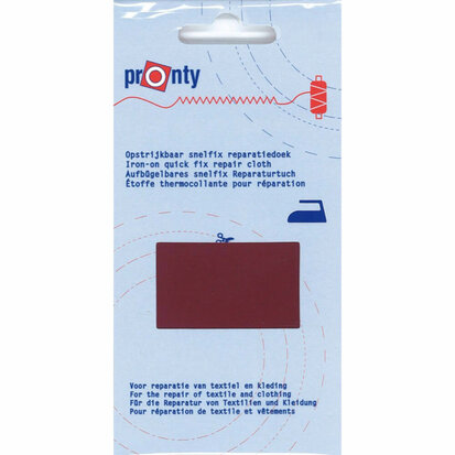 Pronty Reparatiedoek Snelfix opstrijkbaar- 015 - bordeaux