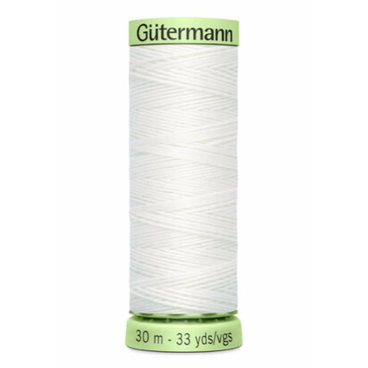 Wit - Gütermann Knoopsgatgaren 30m - 800
