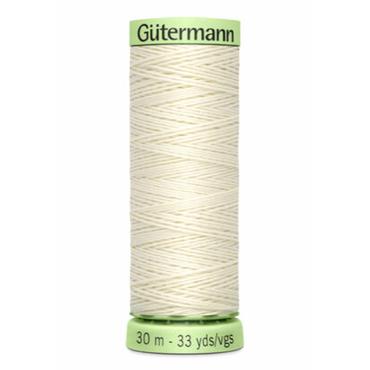 Beige - Gütermann Knoopsgatgaren 30m - 001