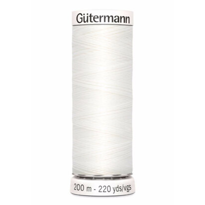 Wit - Gütermann Allesnaaigaren 200m - 800