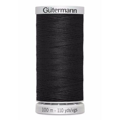 Zwart - Gütermann Super sterk 100m - 000