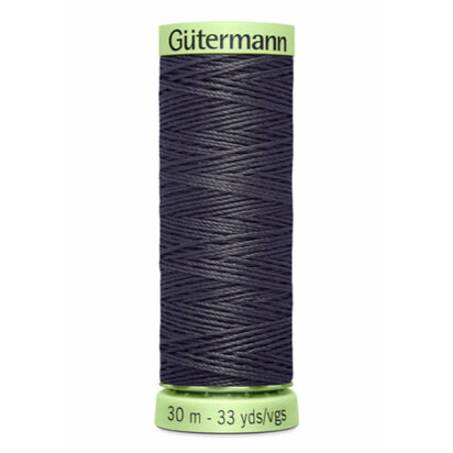 Grijs - Gütermann Knoopsgatgaren 30m  - 036