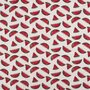 Quality K10062-050 COTTON / EA JERSEY PRINT / MELONS OPTICAL WHITE RED 95% CO 5% EA